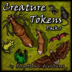 Creature Tokens Pack 1