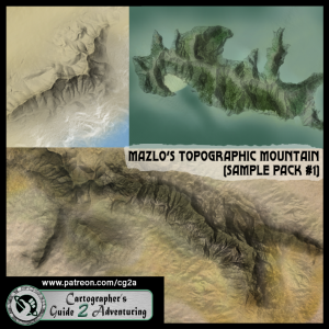 Mazlo's Topographic Mountains - Sample Pack #1