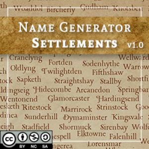 Settlements - Name Generator