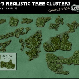 Mazlo's Realistic Tree Clusters