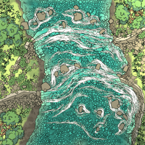 Water Foam Paths by AoA