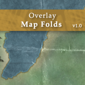 Folded Map Overlays